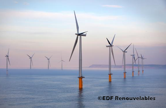 Parc éolien du Calvados : la Banque européenne d’investissement cofinance la construction