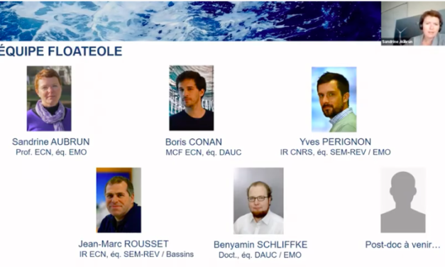 Post-doc : Le LHEEEA de Centrale Nantes complète l’équipe de recherche du Projet FLOATEOLE