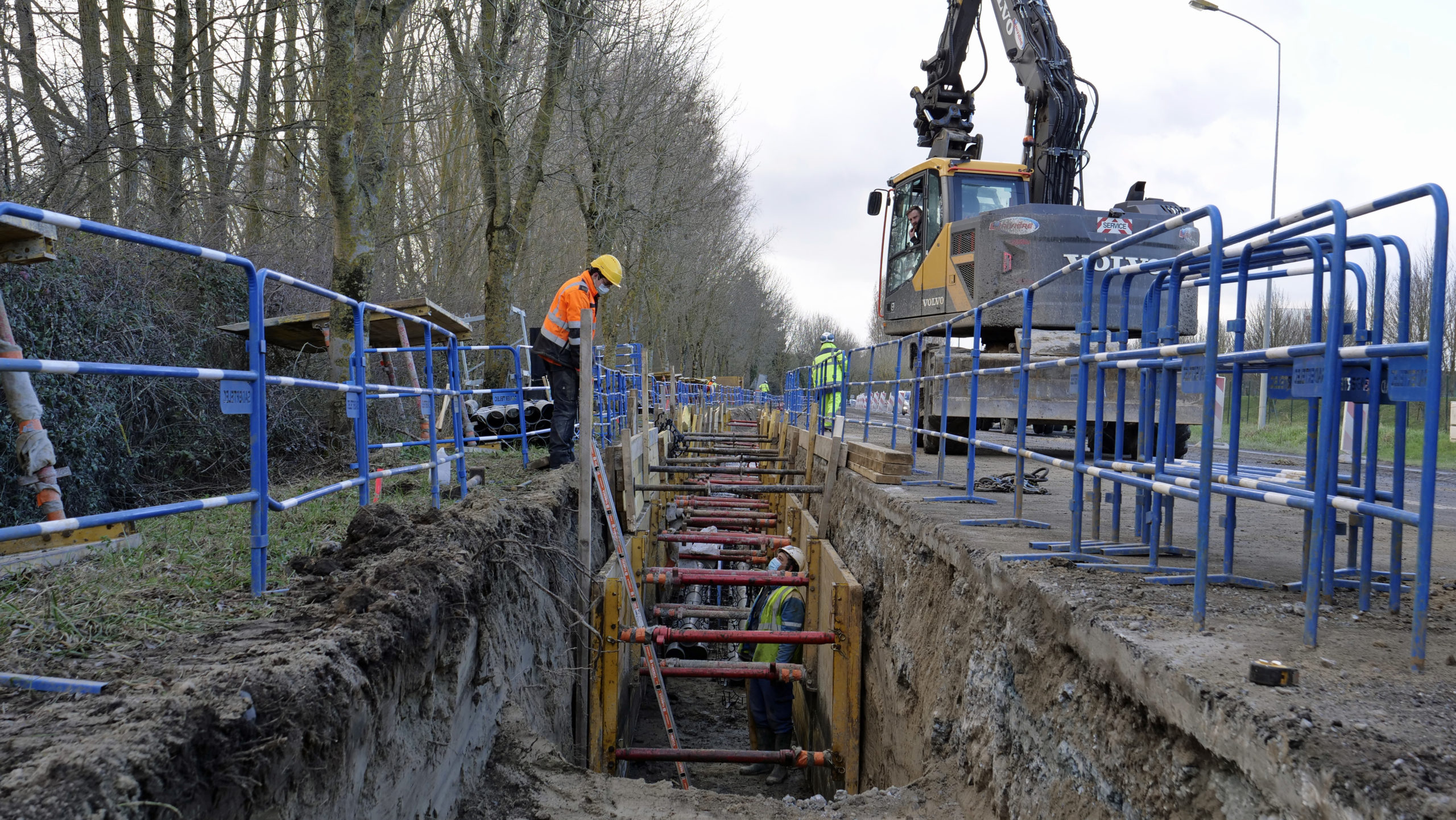 Début des travaux pour le raccordement du futur parc offshore du Calvados