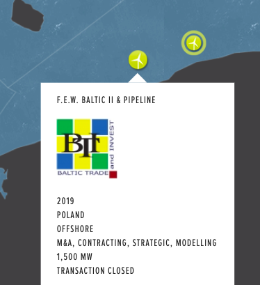 Contrats de différence pour Baltica 3 et 2 d’Orsted et de RWE en mer Baltique