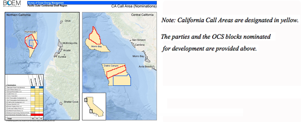 L’État de Californie s’ouvre à l’éolien en mer