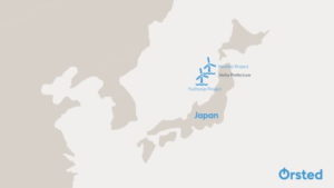 Carte Japon Orsted