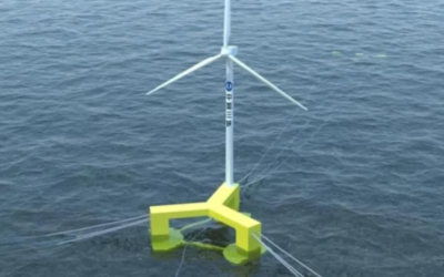 La première éolienne offshore flottante de Chine sort de la chaîne de production