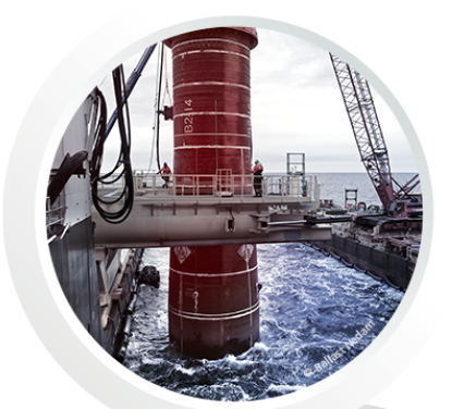 Saipem sous-traite à EEW SPC les fondations du parc éolien Calvados