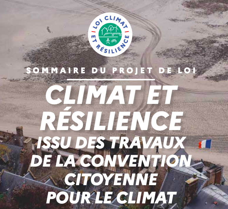 Projet de loi Climat et Résilience