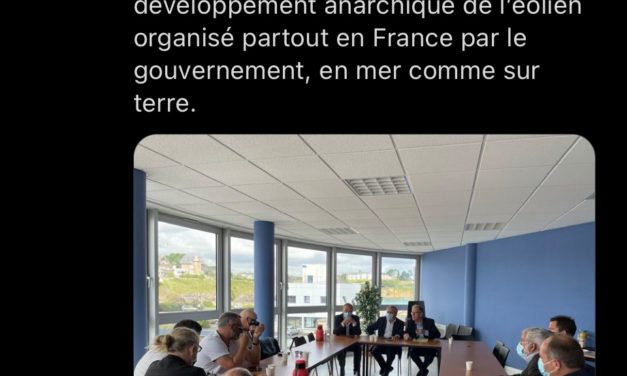 Xavier Bertrand : Une campagne électorale basée également « anti éolien »