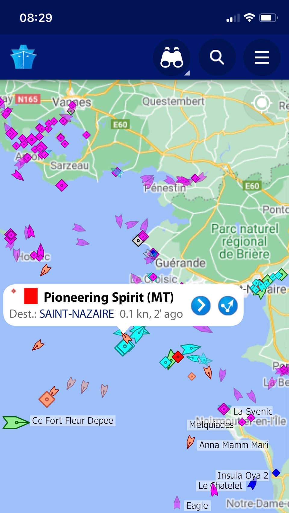 Le Pioneering Spirit