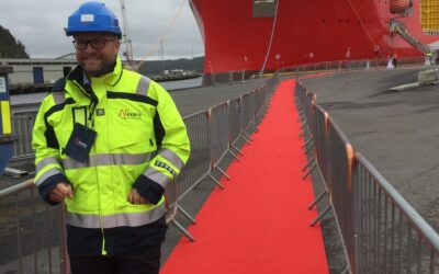 Visite du nouveau câblier Nexans Aurora inauguré à Halden en Norvège – 2