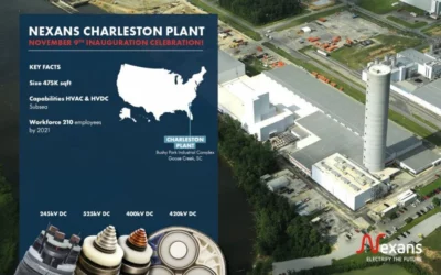 Nexans inaugurera son usine de Charleston le 9 novembre prochain