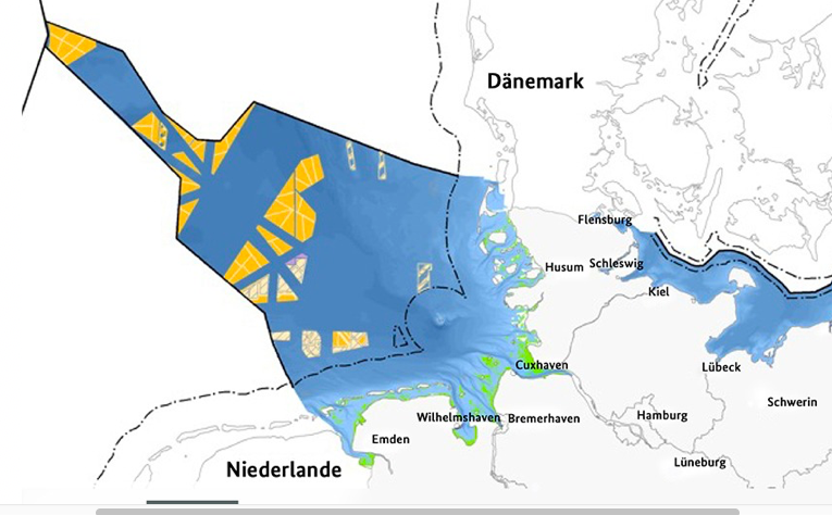 L&rsquo;Allemagne prévoit 3 GW supplémentaires d&rsquo;éoliennes offshore en mer du Nord