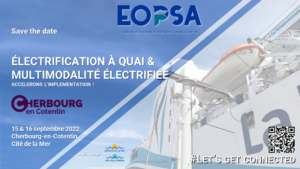 Colloque sur l&rsquo;électrification à quai des ports maritimes et fluviaux à Cherbourg sur Cotentin