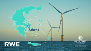 RWE et Hellenic Petroleum Holdings souhaitent développer l&rsquo;éolien en mer en Grèce