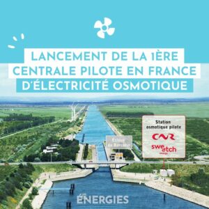 Une centrale osmotique pilote en Camargue