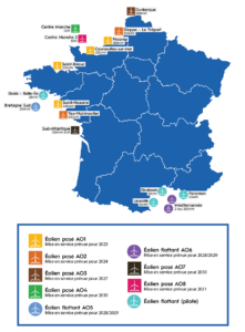 Les trois projets éoliens en mer flottant financés par la BEI avec le soutien de l&rsquo;Europe