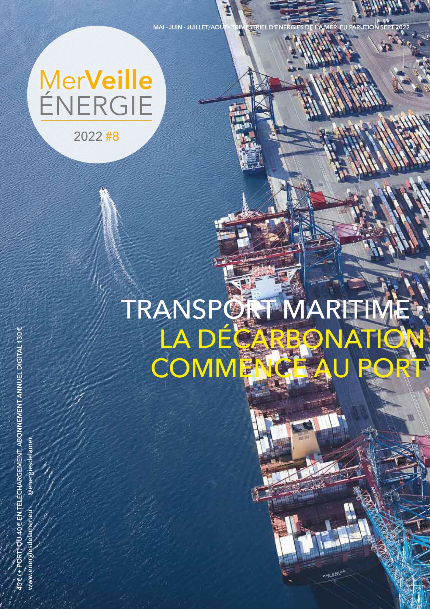 Couverture MerVeille Énergie 8