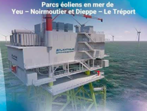 Sous-stations pour Ocean Winds en France : Les chantiers de l&rsquo;Atlantique gagne deux nouvelles Commandes