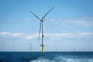 Parc éolien en mer de Saint-Nazaire : Entrée des éoliennes en mer dans le mix énergétique français