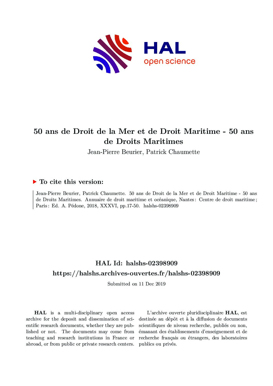 Histoire : 10 décembre 1982, la Convention de Montego Bay (CNUDM) est signée