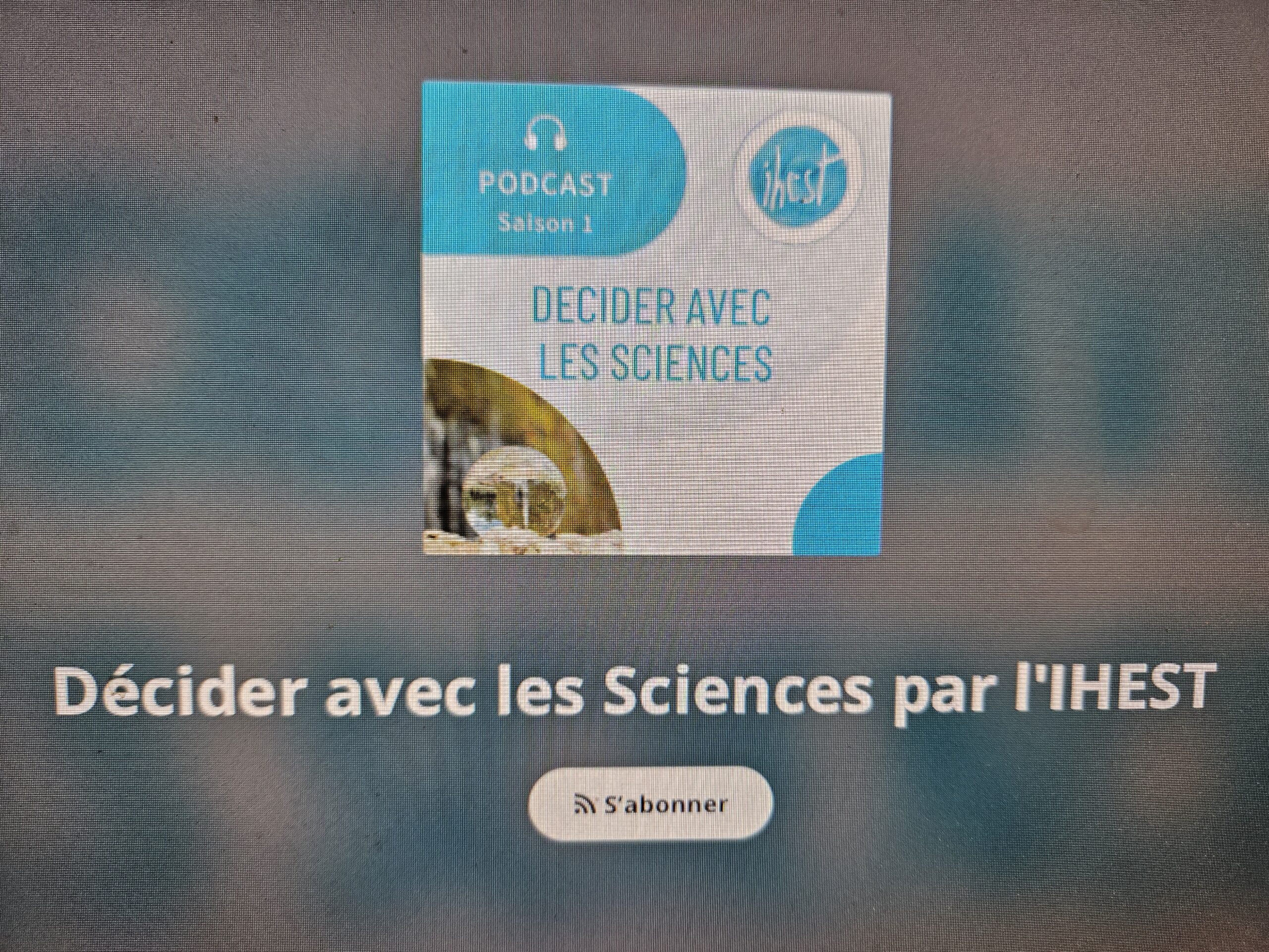 IHEST : une chaîne de podcasts sur les grandes mutations