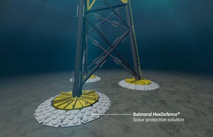 Balmoral souhaite révolutionner la protection contre l&rsquo;affouillement des éoliennes offshore