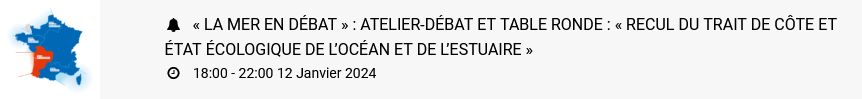 La Mer en débat : les rendez-vous de janvier 2024