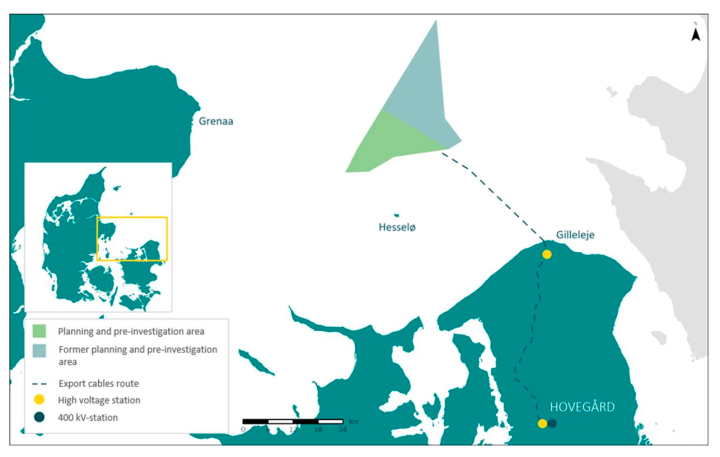 L&rsquo;Agence danoise de l&rsquo;énergie lance la deuxième consultation publique concernant le projet de parc éolien offshore de Hesselø