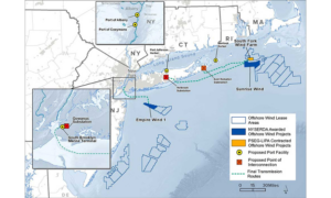 L&rsquo;État de New York bloque trois parcs éoliens en mer