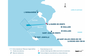 Reprise des travaux en mer pour le parc éolien en mer de Yeu-Noirmoutier d&rsquo;Ocean Winds