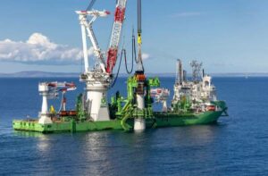 Le navire Orion est en route pour préparer la pose des fondations du Coastal Virginia Offshore Wind