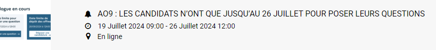 Les événements à ne pas manquer jusqu&rsquo;à fin septembre – A vos agendas !
