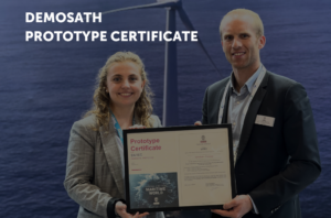La plateforme éolienne flottante DemoSATH2MU obtient la certification finale du prototype