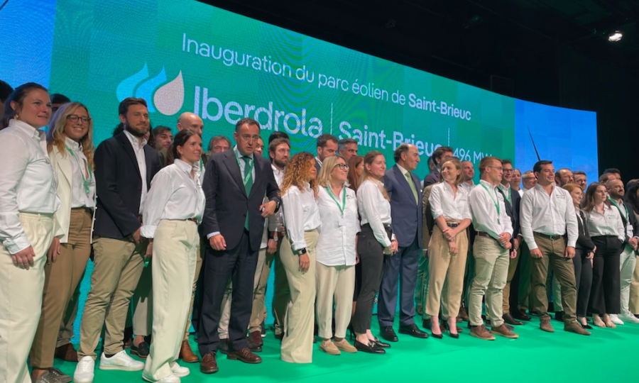 L&rsquo;inauguration du parc éolien en mer de Saint-Brieuc a permis de retracer l’histoire d’une épopée de l’économie bleue en Bretagne