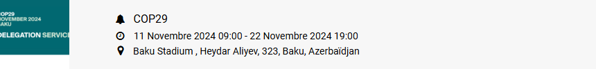Les principaux événements de novembre à ne pas manquer – À vos agendas !