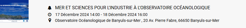 Les derniers événements de l&rsquo;année à ne pas manquer – à vos agendas !
