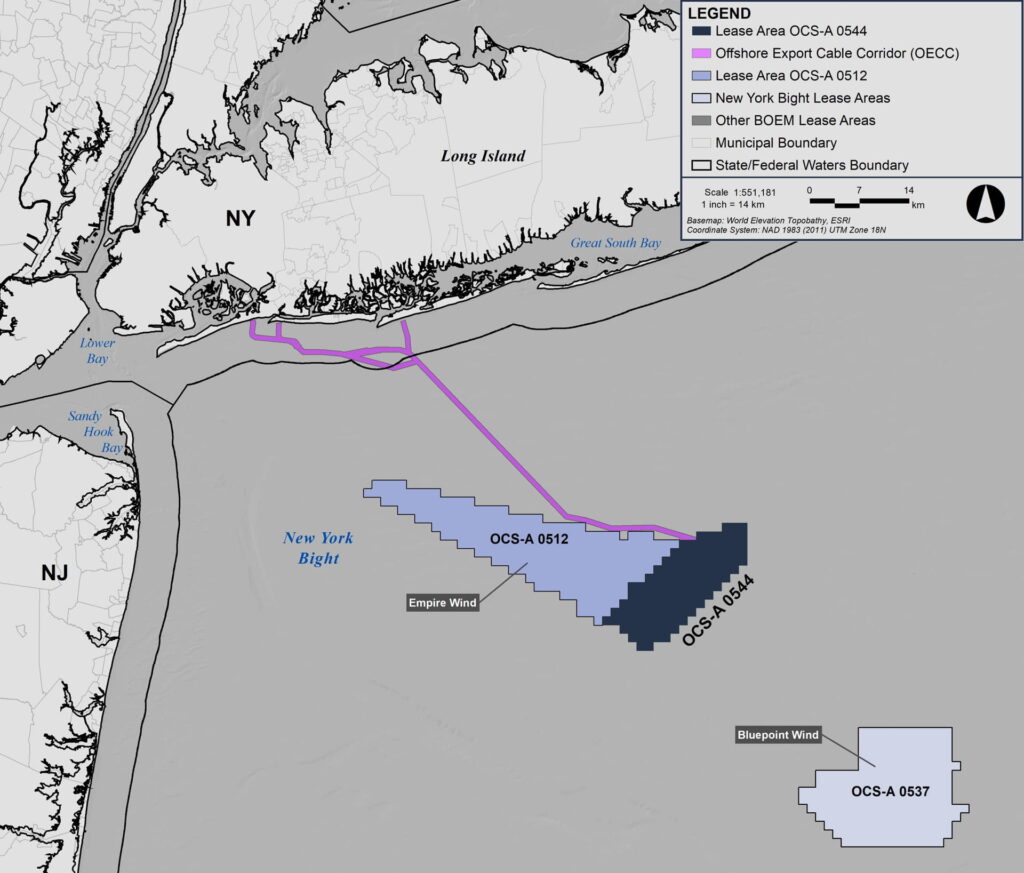 États-Unis : un nouveau projet éolien offshore entre dans la phase d&rsquo;autorisation fédérale