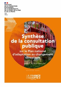 C&rsquo;est devenu une évidence : La consultation publique « La France s’adapte – Vivre à +4°C »
