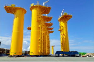Sarens entre en opération pour les fondations du parc en mer d’Ocean Wind à Yeu Noirmoutier