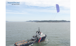 La Marine nationale va tester la voile de Beyond the Sea