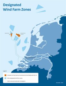 Arbres fruitiers comme récifs artificiels et centre d’élevage d’huitres dans le parc éolien en mer Hollandse Kust West