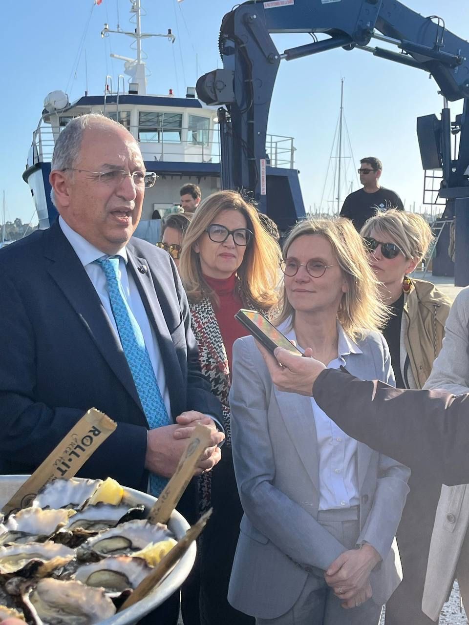 ITV Exclusive d&rsquo;Eric Banel, directeur de la DGAMPA à son retour de la réunion des ministres européens en charge de la mer et des affaires maritimes