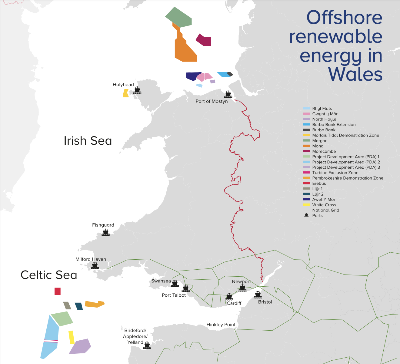 Le gouvernement gallois lance un plan d&rsquo;action pour exploiter le potentiel éolien offshore de 15 GW