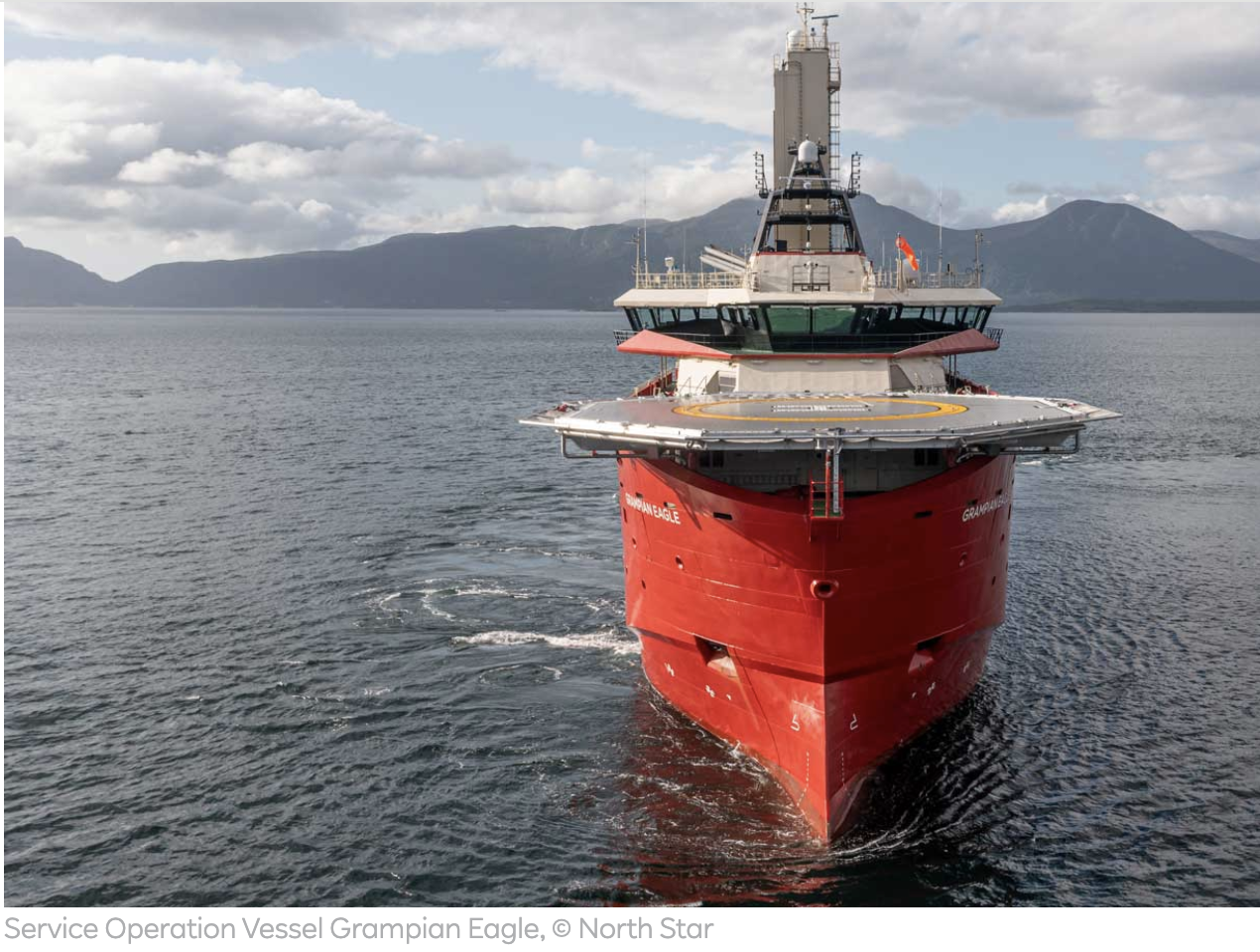 RWE affrète quatre navires hybrides chez North Star