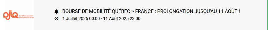 Agenda : Ne ratez pas les événements de la rentrée !