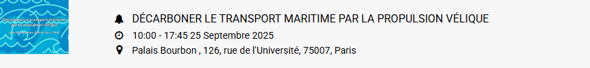 Agenda : Congrès de l&rsquo;ANEL, Port du Futur, Les Océanes Atlantique… Ne manquez pas ces événements !