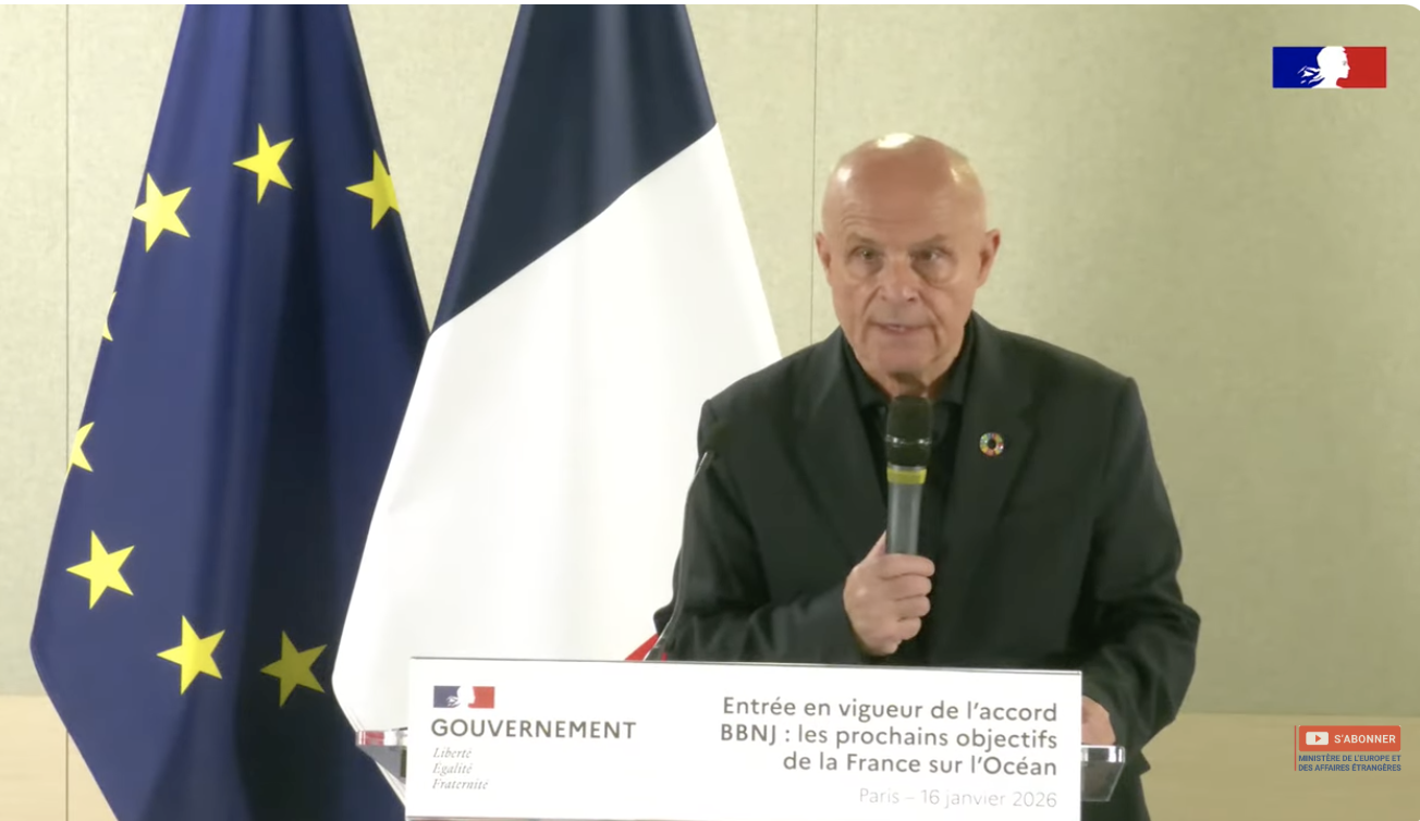 Le grand jour pour la sauvegarde de l&rsquo;Océan : Entrée en vigueur de l&rsquo;accord BBNJ