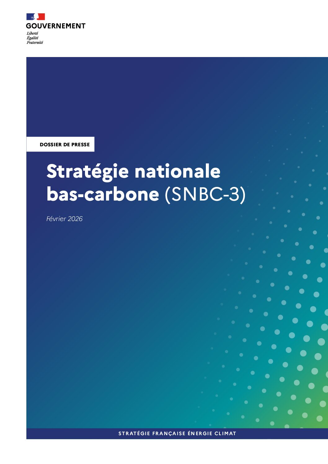La troisième stratégie nationale bas-carbone (SNBC 3) est publiée