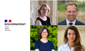 Cinq nouveaux ministres y compris la Porte-parole du Gouvernement Lecornu