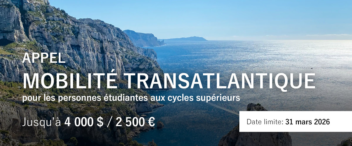IFQM : deux appels à mobilité transatlantique France Québec