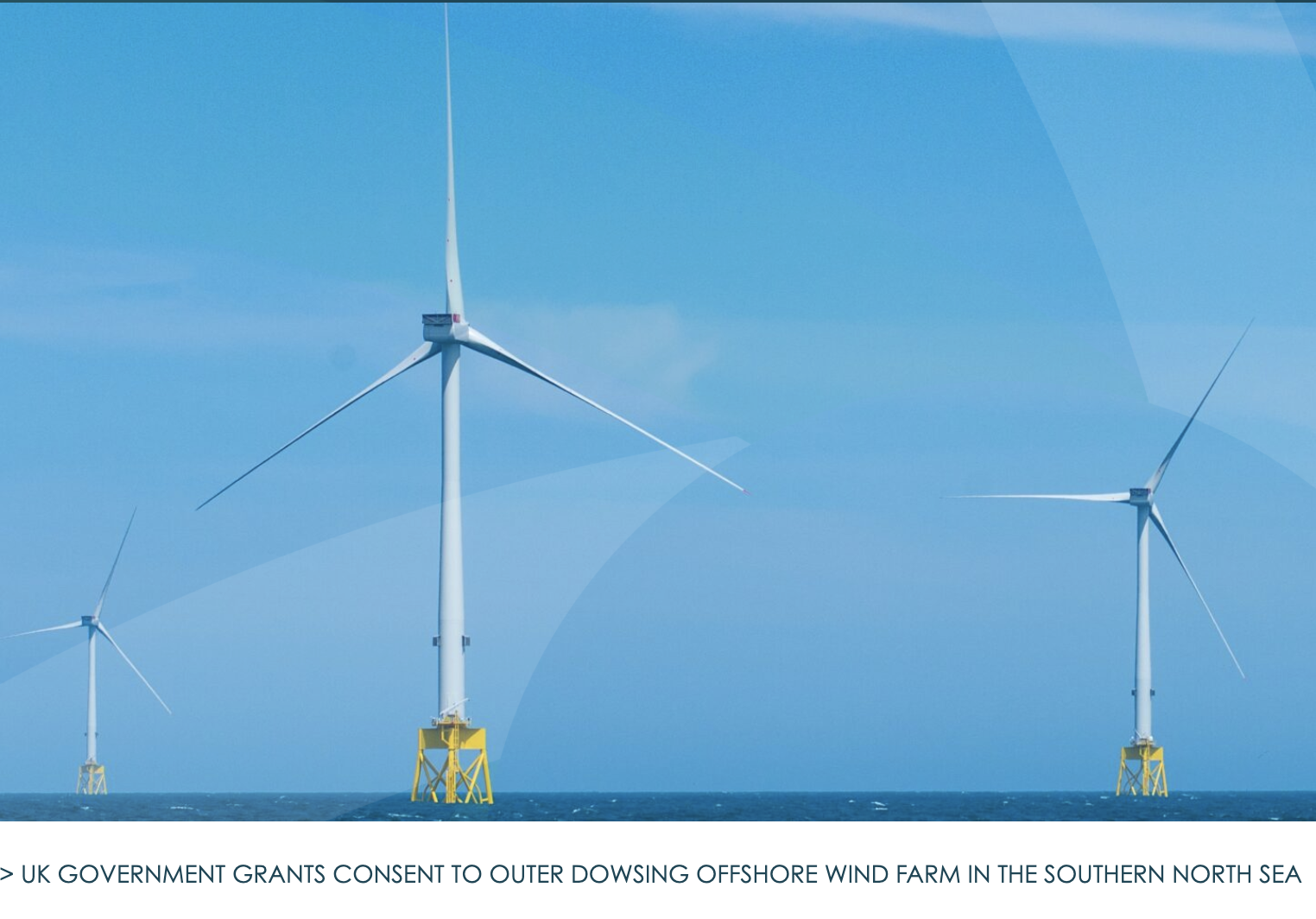 Royaume Uni : feu vert pour le parc éolien offshore Outer Dowsing de TotalEnergies, Corio Generation et Golf Development