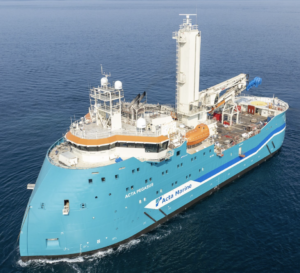 Acta Marine France reçoit son navire Acta Hercules affrété par Vestas
